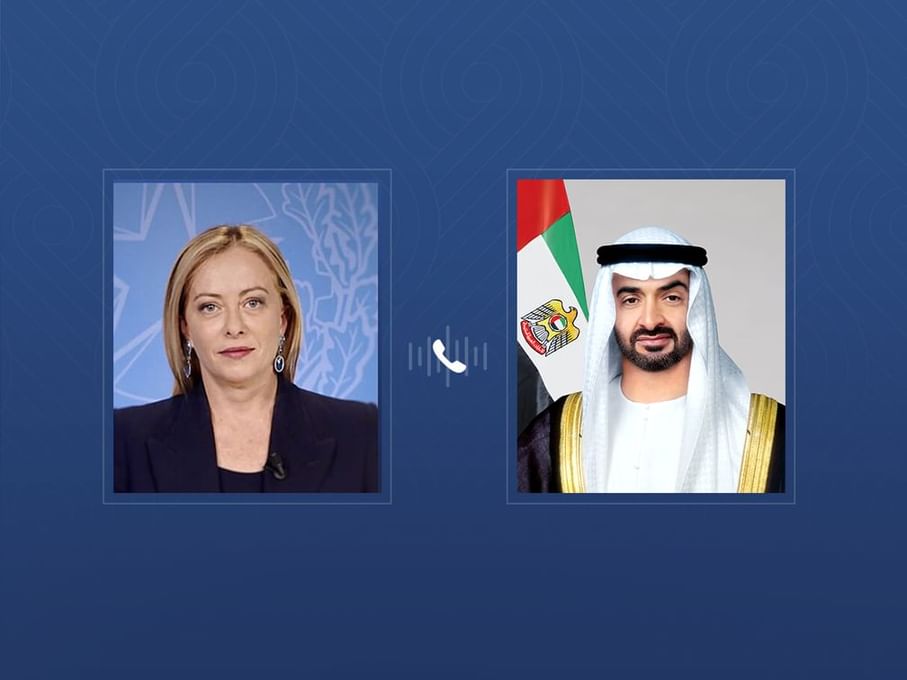 Primeira-ministra da Itália condena ataques iranianos em ligação com presidente dos Emirados Árabes Unidos