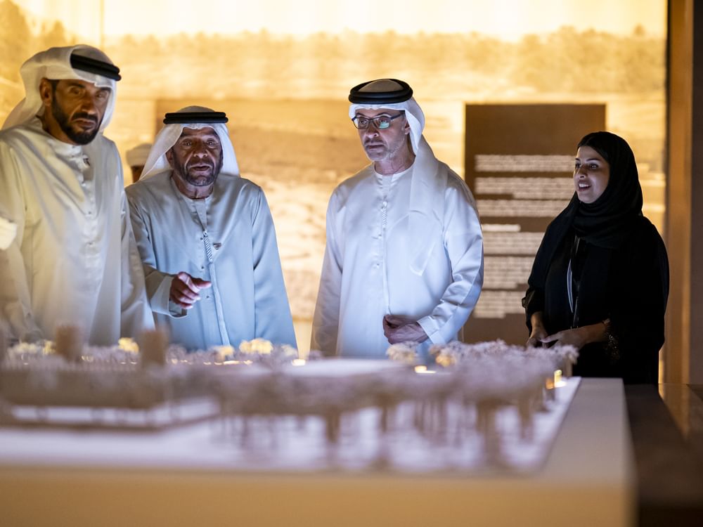 هزاع بن زايد يشهد حفل إعادة افتتاح متحف العين بعد عملية الترميم والتطوير