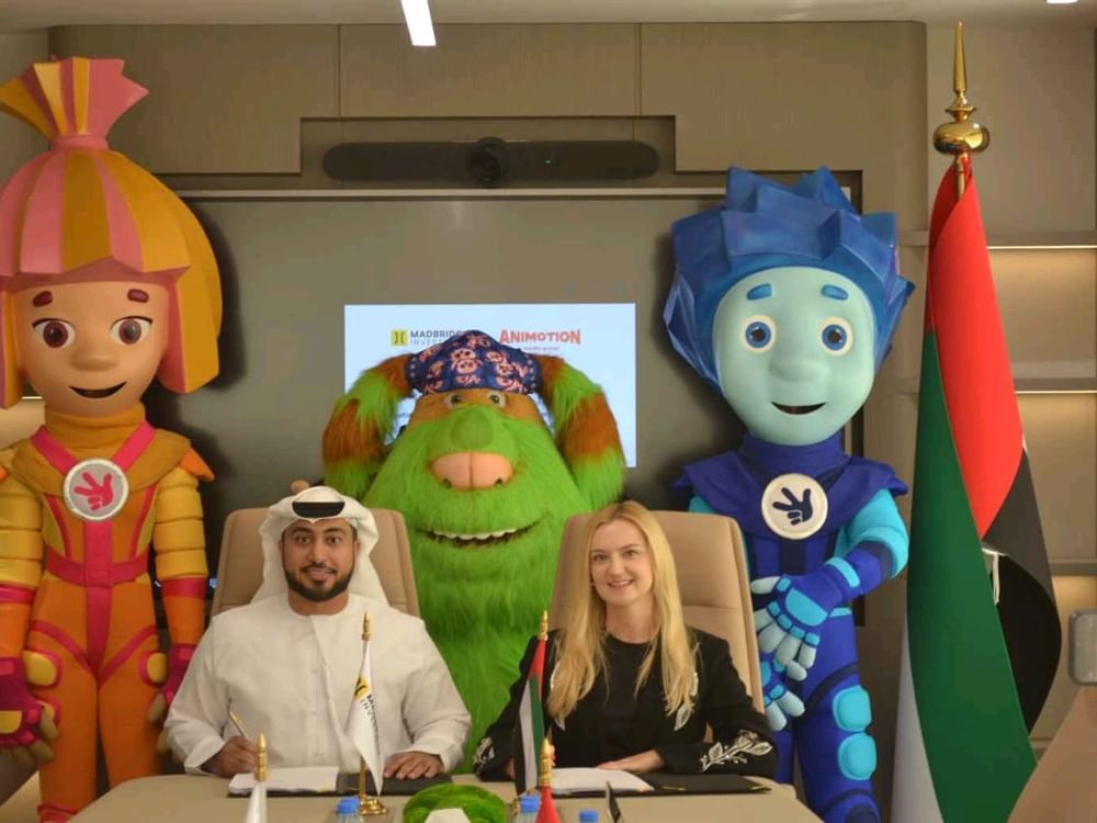 Madbridge Commercial Investment, Animotion Media Group partner to establish regional entertainment hub in Abu Dhabi