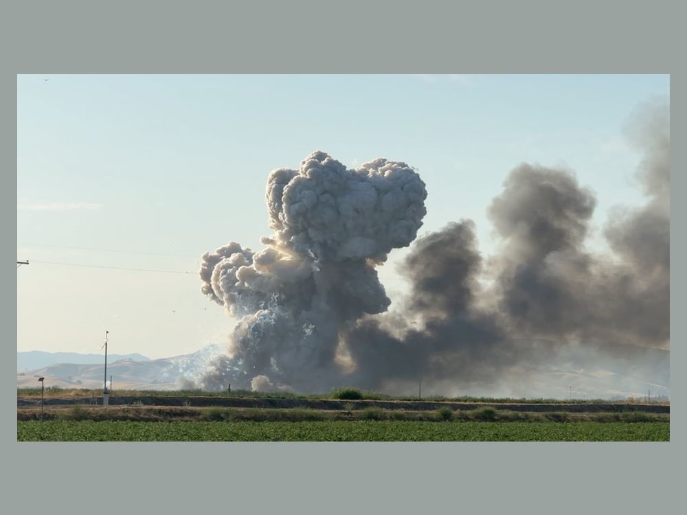 Seven people missing from massive explosion at California fireworks facility