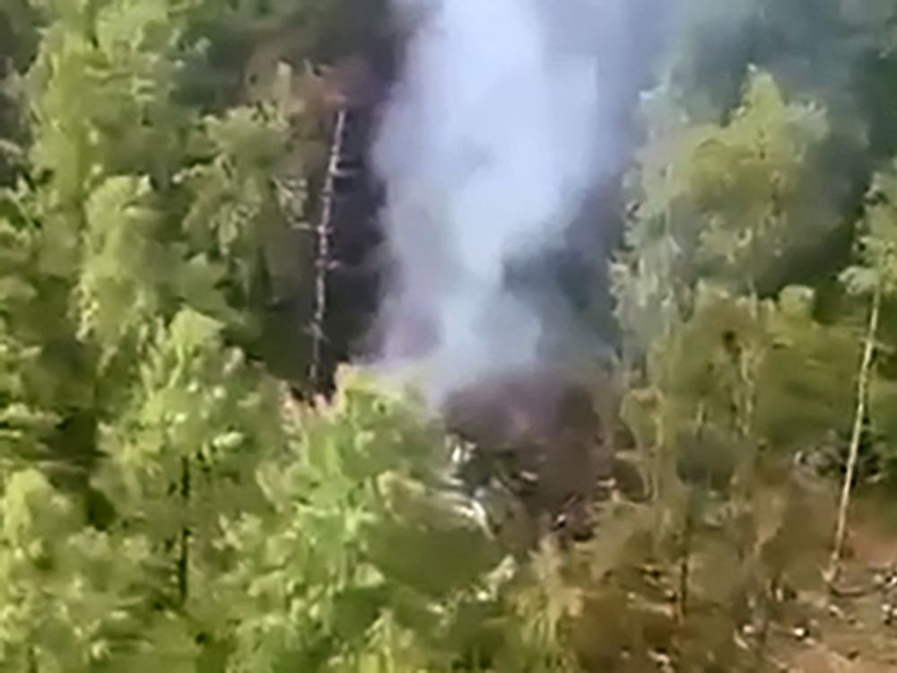 Plane crashes in Russia's far east, nearly 50 people on board feared dead