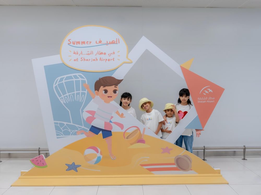 Sharjah Airport enhances children’s travel experience with summer programme