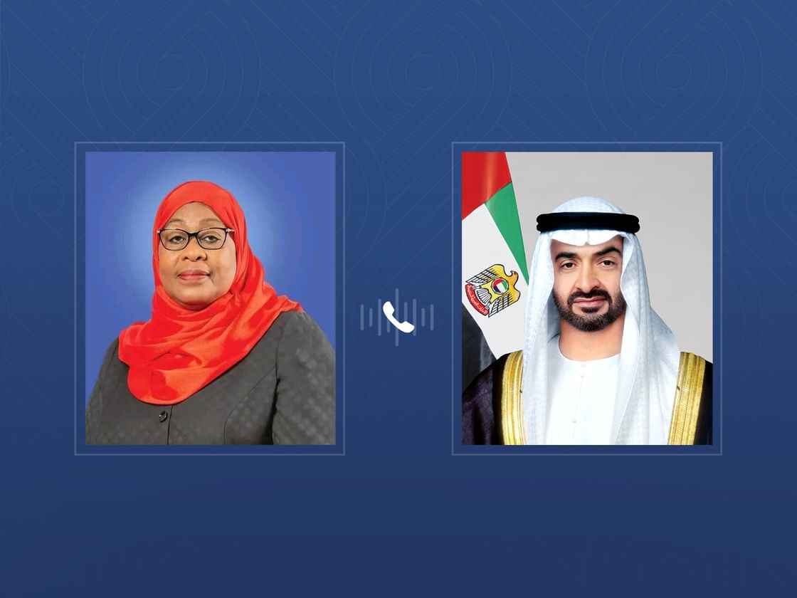 La presidenta de Tanzania condena los ataques iraníes en una llamada con el presidente de Emiratos