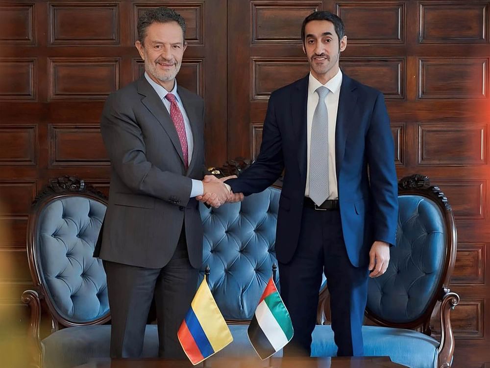 UAE Ambassador to Colombia meets with Colombian Minister of Foreign Affairs