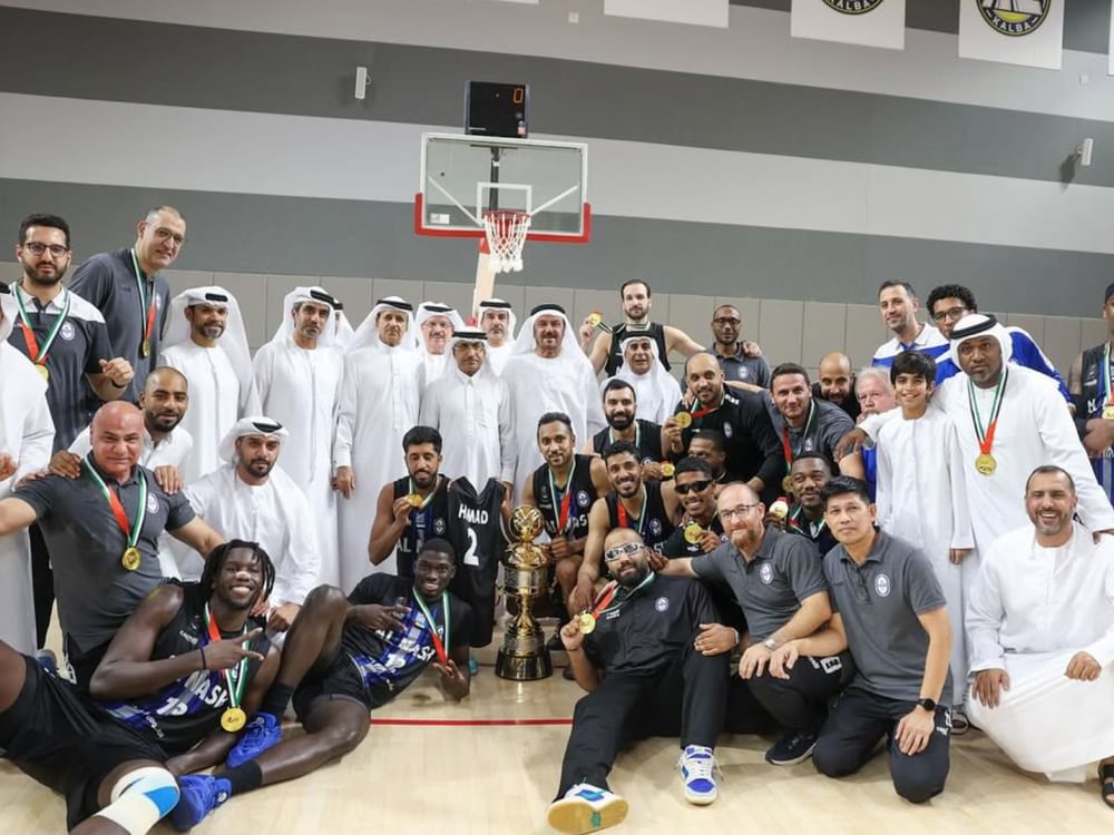 النصر بطلا لكأس الإمارات لكرة السلة