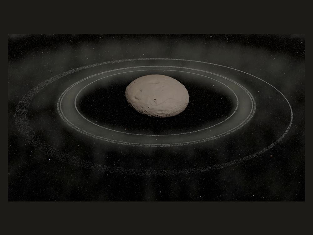 Astronomers observe rings forming around icy celestial body Chiron