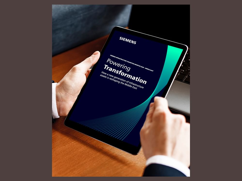 Middle East leads global infrastructure transition, Siemens report finds