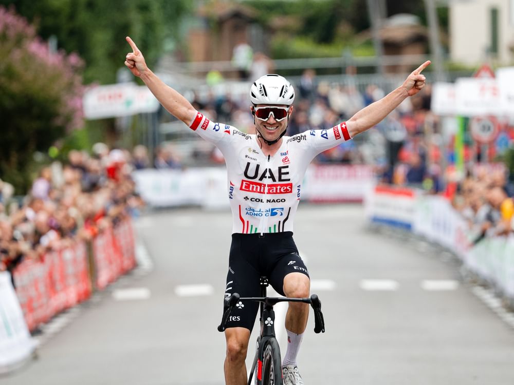 UAE Team Emirates rider Hirschi wins again at Coppa Sabatini | Emirates ...