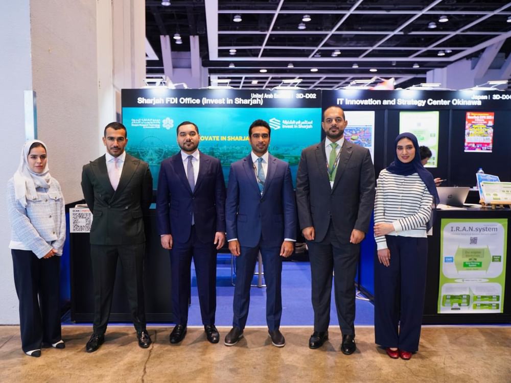 Sharjah showcases innovation drive at InnoEX 2025 in Hong Kong