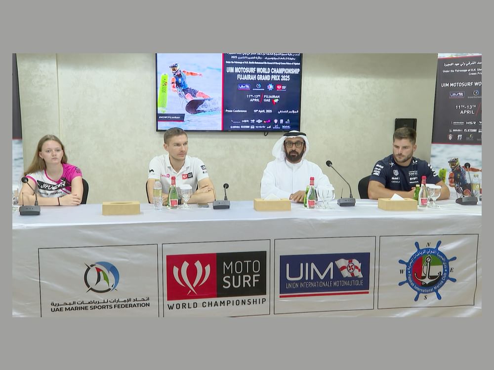 Fujairah completes preparations for hosting UIM MotoSurf World Championship 2025
