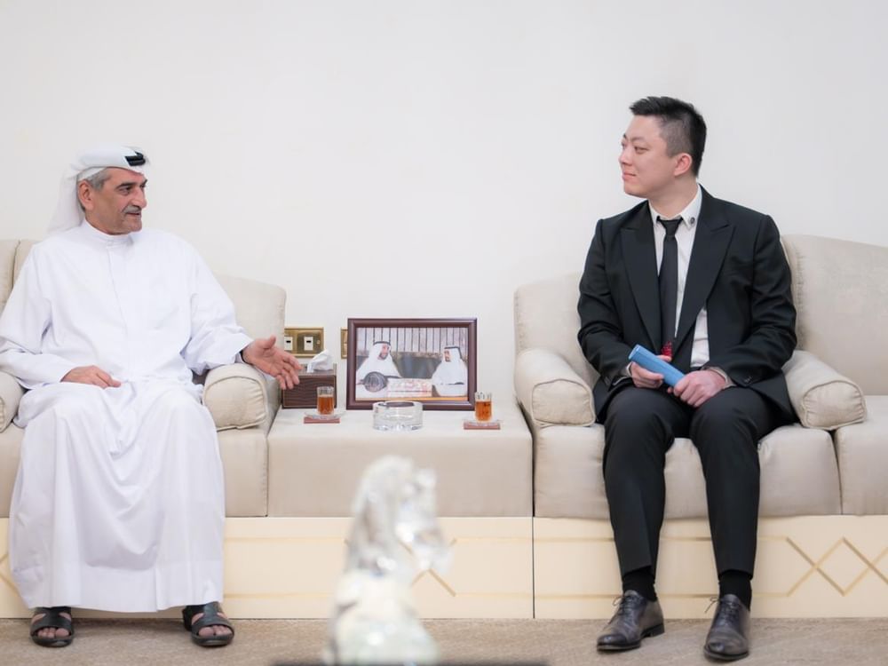 Fujairah Ruler receives China's Yasha Group Chairman