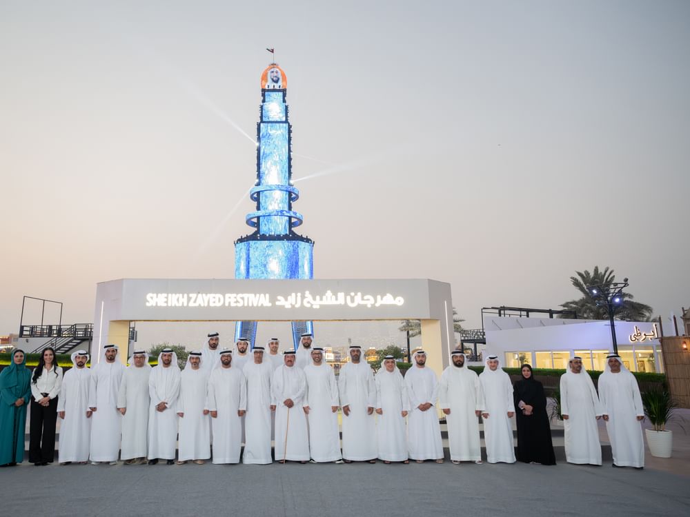 Sultan bin Hamdan inspects final preparations for launch of Sheikh Zayed Festival 2025–2026 in Al Wathba