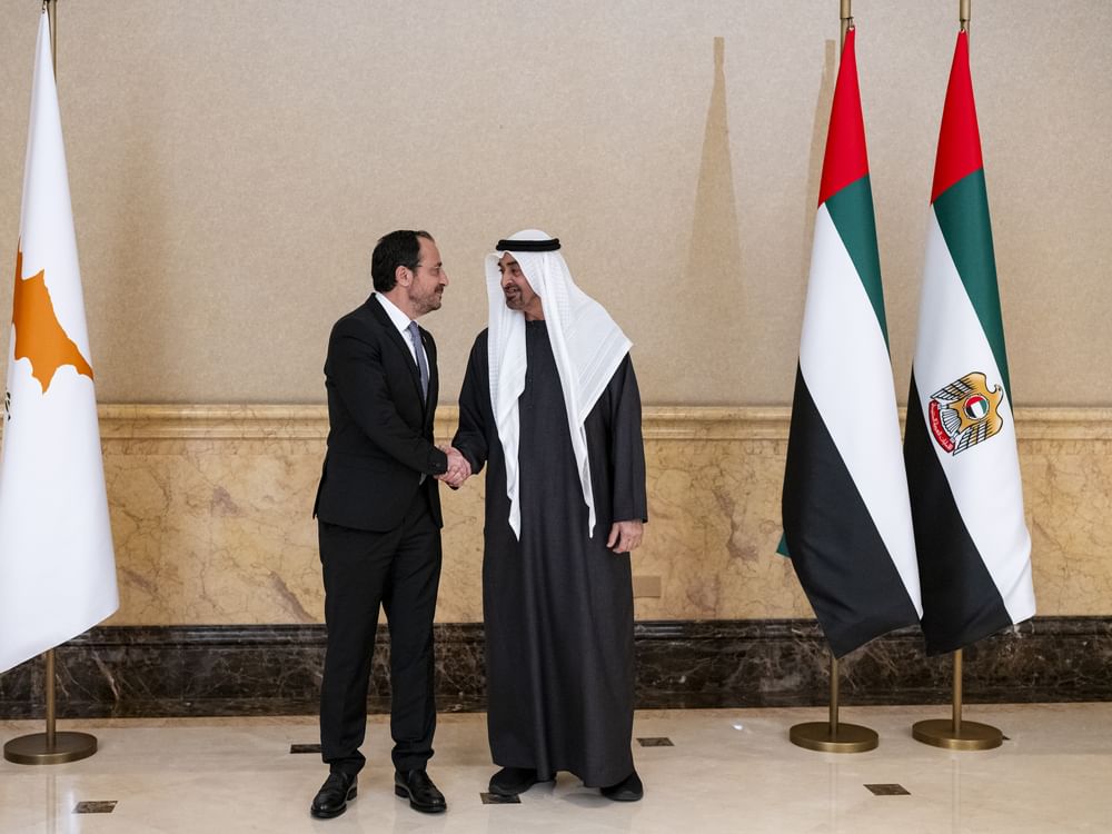 UAE and Cyprus Presidents discuss Comprehensive Strategic Partnership and regional developments