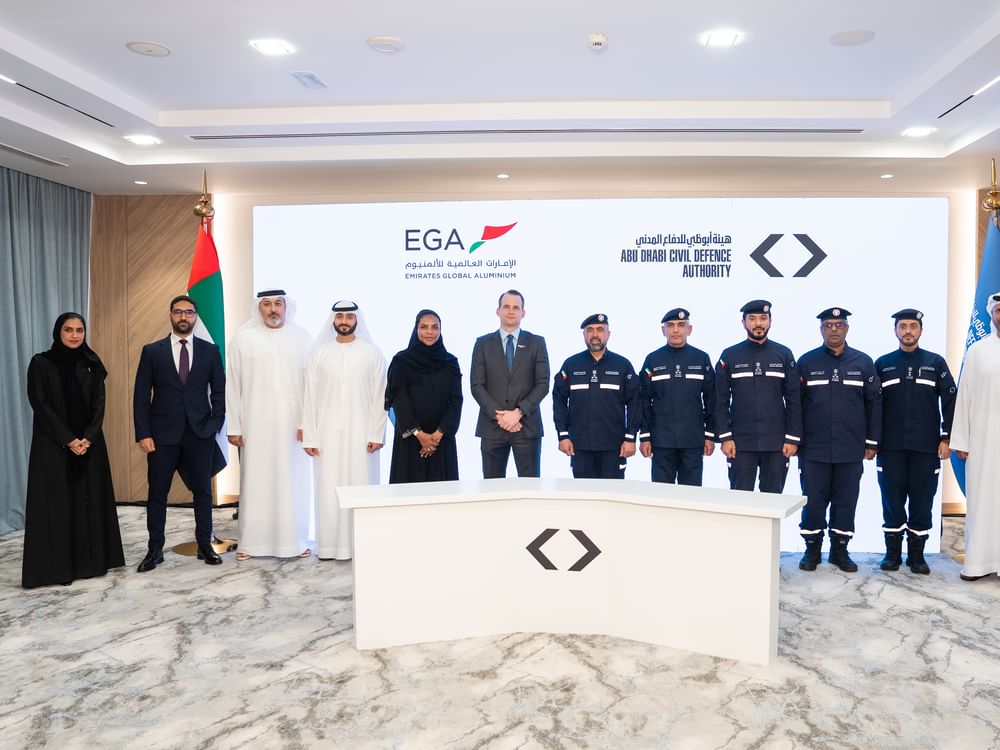 "أبوظبي للدفاع المدني" و"الإمارات للألمنيوم" توقعان اتفاقية لتعزيز السلامة والاستجابة للطوارئ
