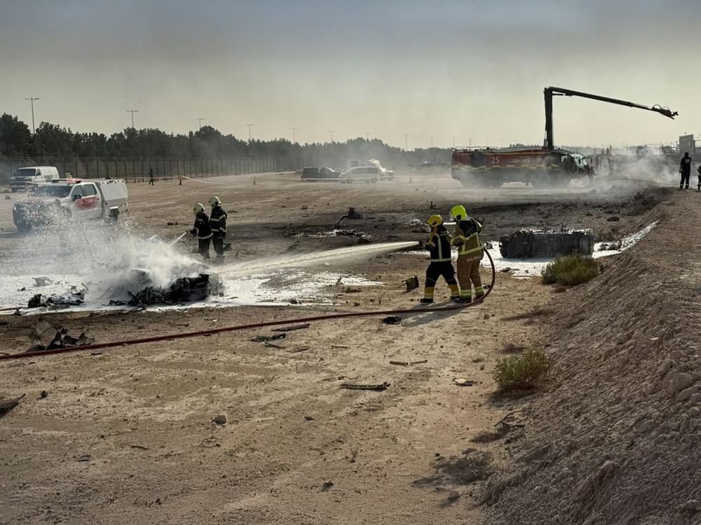 Indian Air Force pilot dies in fighter aircraft crash during Dubai Airshow