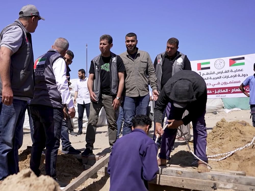 La Operación Chivalrous Knight 3 firma un acuerdo para perforar pozos de agua potable en Gaza