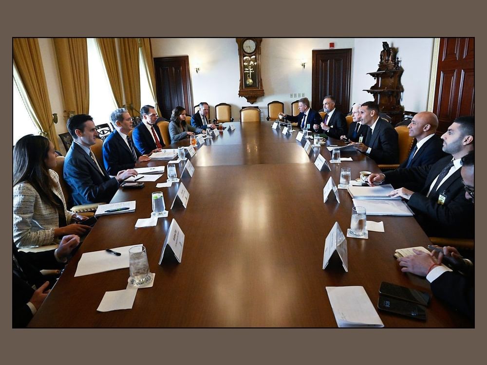 Khaldoon Al Mubarak meets with key officials in Washington to advance discussions around UAE investment plans