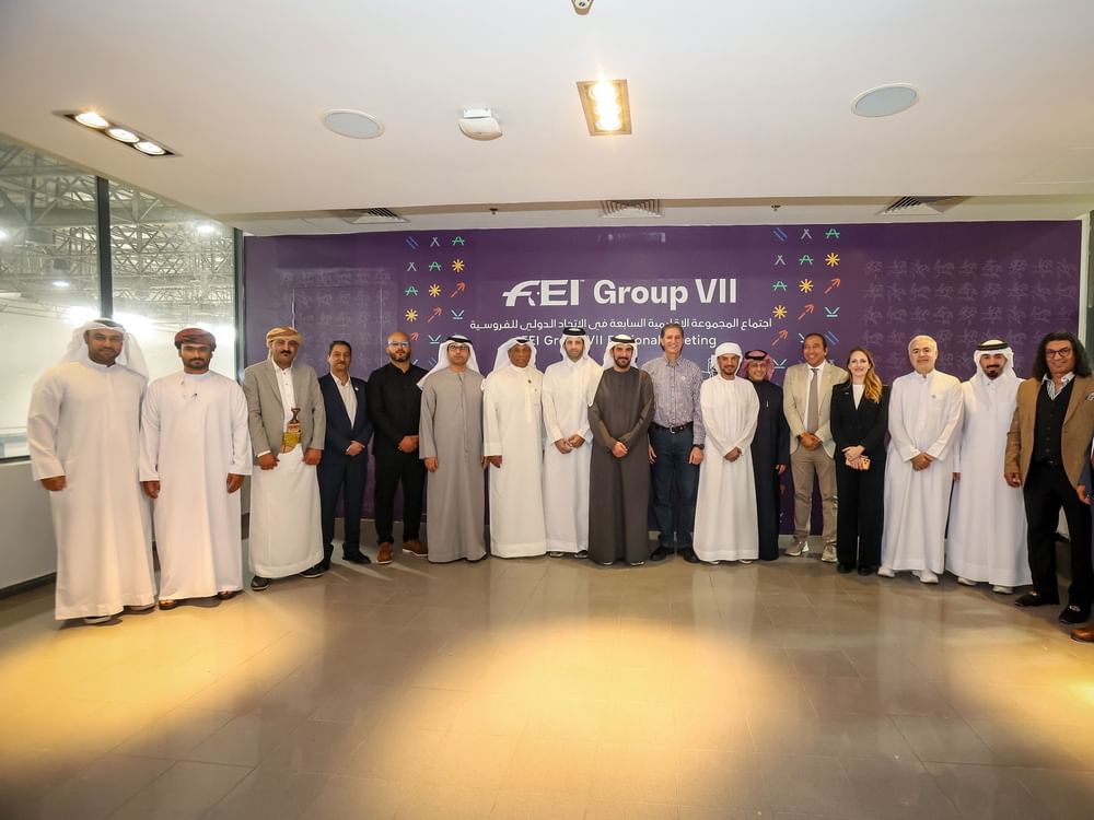 المجموعة الإقليمية السابعة بالاتحاد الدولي للفروسية تعقد اجتماعها الدوري بالشارقة