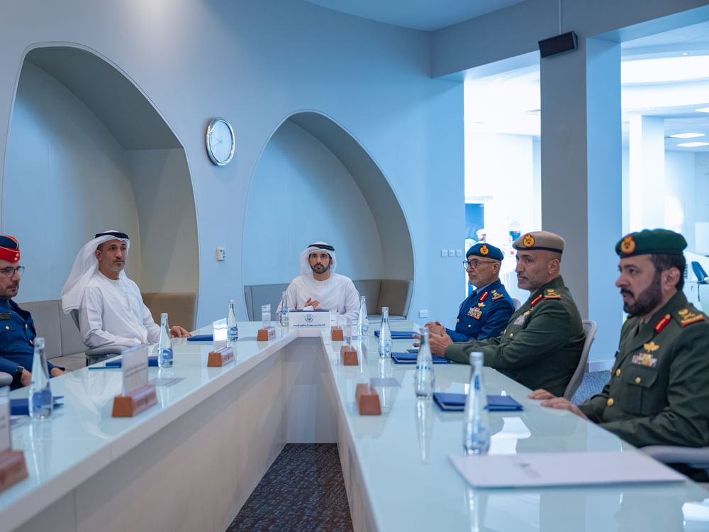 حمدان بن محمد يترأّس الاجتماع الأول لمجلس الدفاع لعام 2026