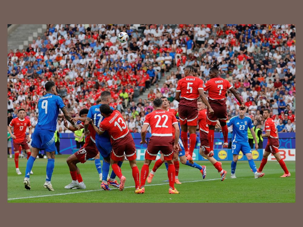 Switzerland beat Italy to head into last 8 of EURO 2024