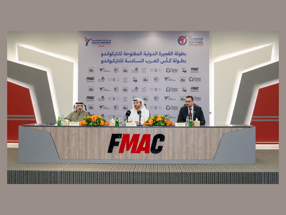 Fujairah to host Open International Taekwondo Championships, Arab Cup Championship from 1 to 9 February