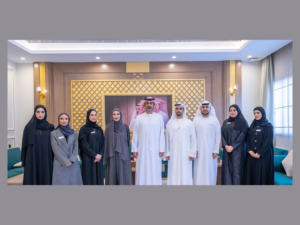 عمار بن حميد يستقبل مجلس عجمان للشباب ويطلع على خطته الاستراتيجية