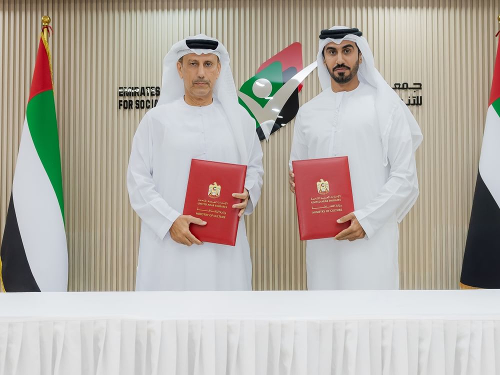 Ministry of Culture, Emirates Association for Social Development sign cooperation agreement