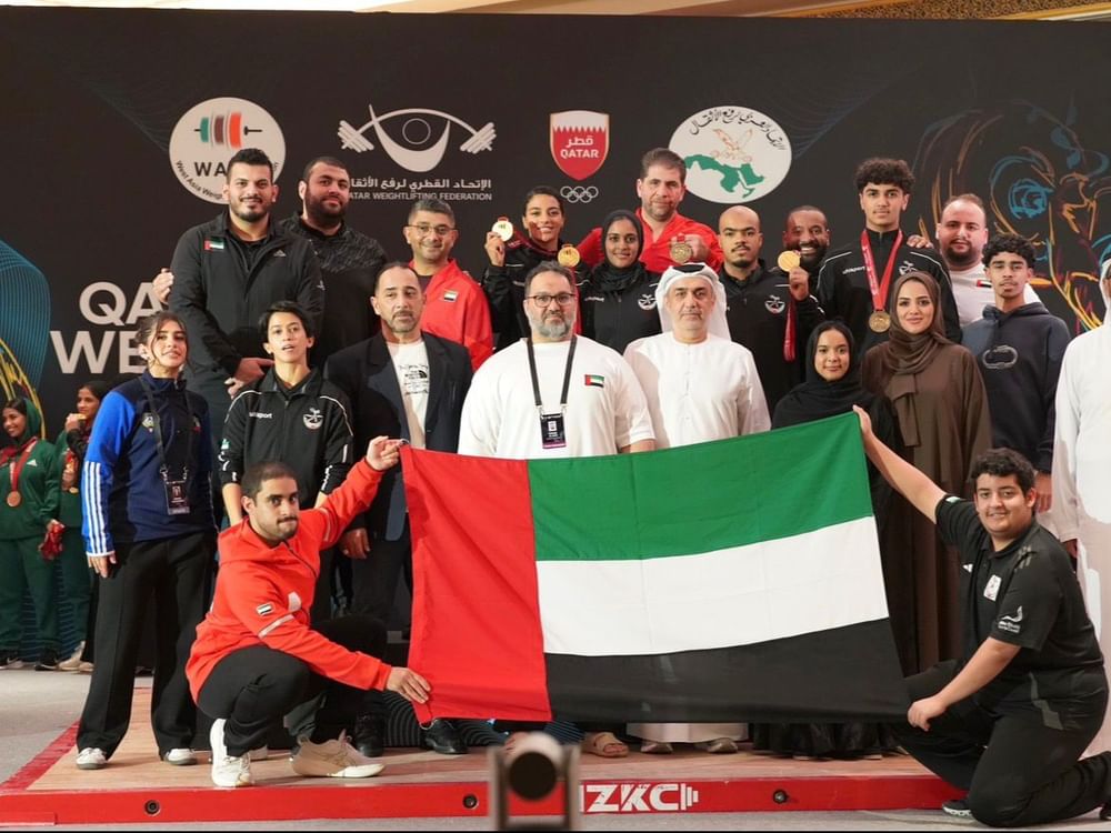 UAE national weightlifting team to participate in Asian Championship in India