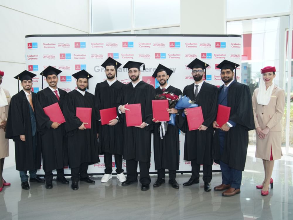 Universidade da Aviação Emirates realiza cerimônia de formatura da 35ª turma