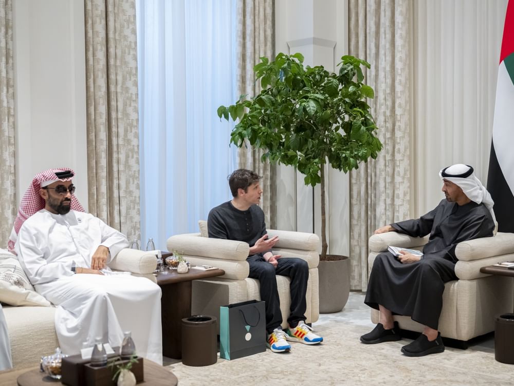 UAE President receives OpenAI CEO