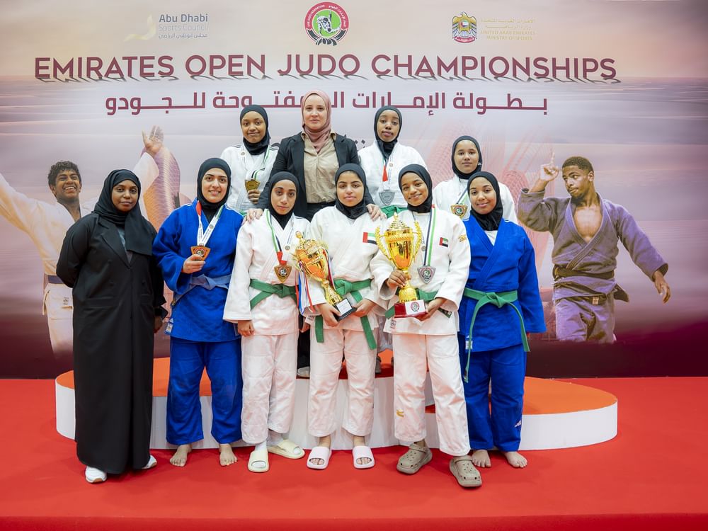 SWS clubs shine at Emirates Open Judo Championship
