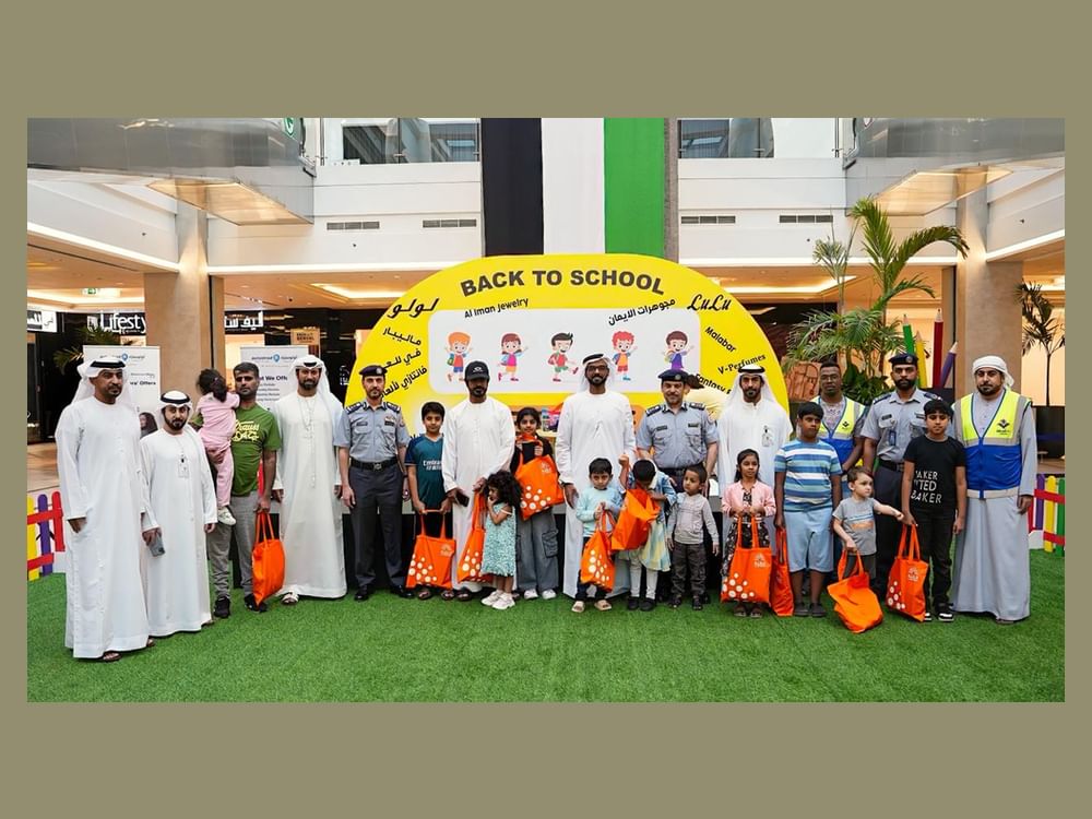 شرطة أبوظبي وأدنوك ينظمان فعالية "العودة إلى المدارس" في الظفرة