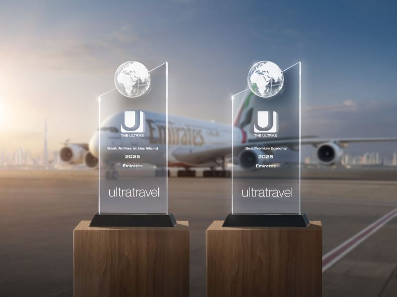 Emirates wins ULTRAs ‘Best Airline in the World’ award