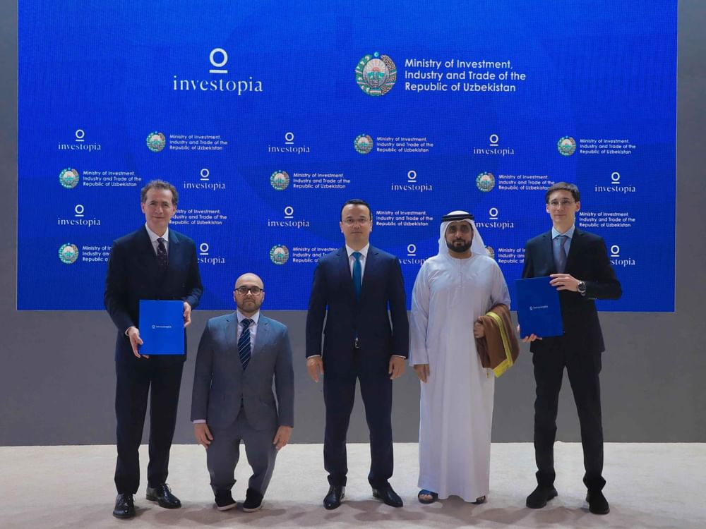 Investopia signe un protocole d’accord avec l’Ouzbékistan pour organiser les Global Talks à Tachkent en 2026