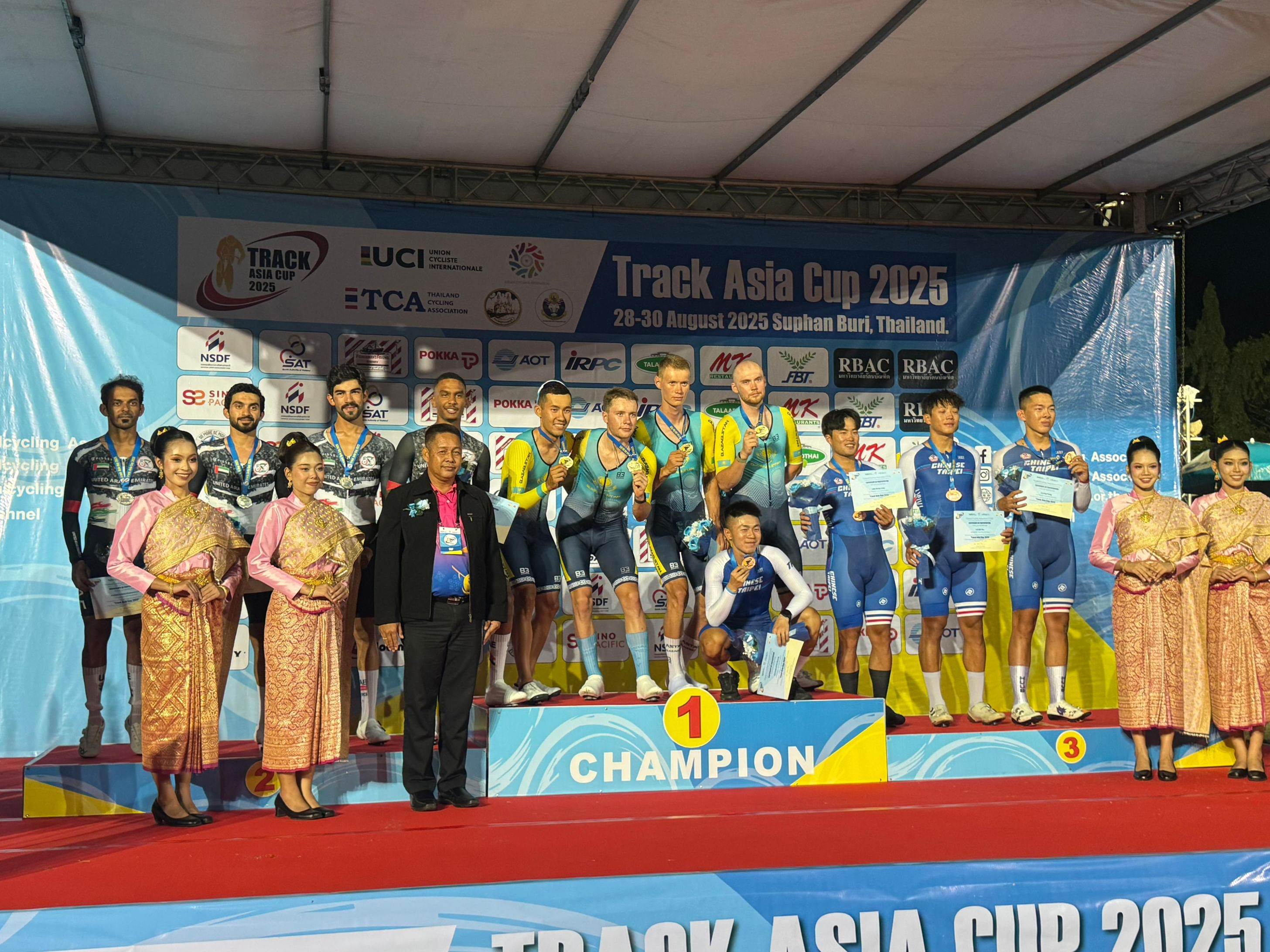 منتخب الدراجات يحصد أول ميدالية في كأس آسيا للمضمار بتايلاند
