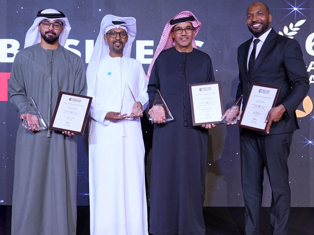 المنطقة الحرة في مدينة مصدر تفوز بثلاثٍ من جوائز "بيزنس تابلويد" 