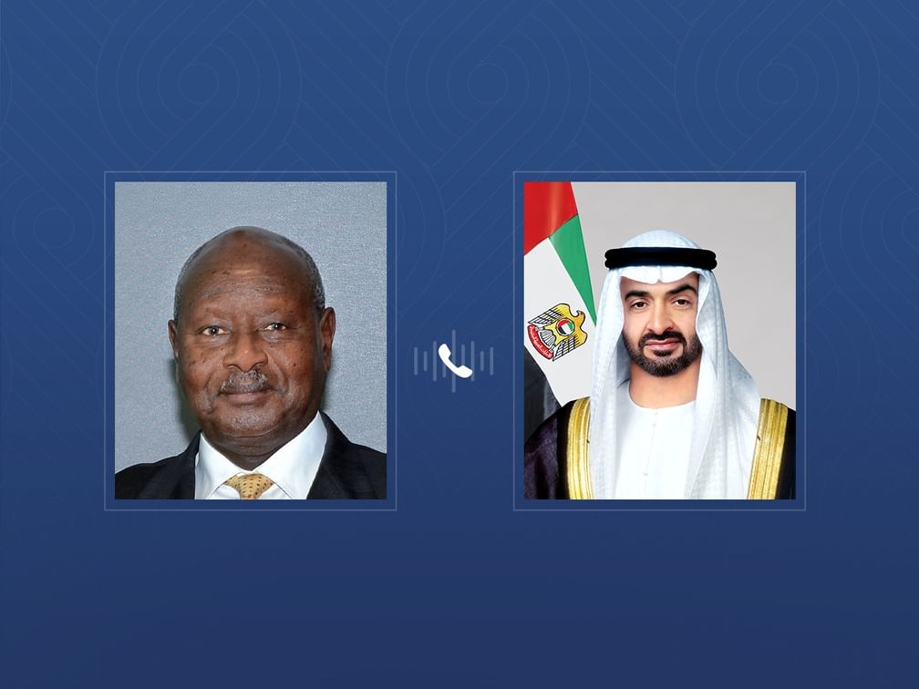 El presidente de Uganda reafirma su solidaridad con Emiratos en una llamada con el presidente emiratí