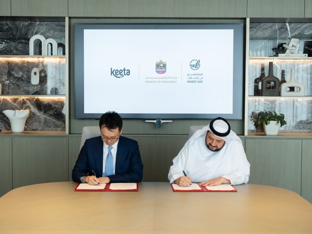 Ministry of Investment, Keeta sign MoU to establish Keeta’s UAE headquarters