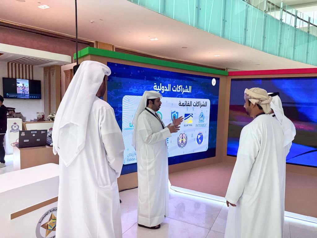 جهاز الشرطة الخليجية يشارك في المعرض الأمني الأول المصاحب لتمرين «أمن الخليج العربي 4»