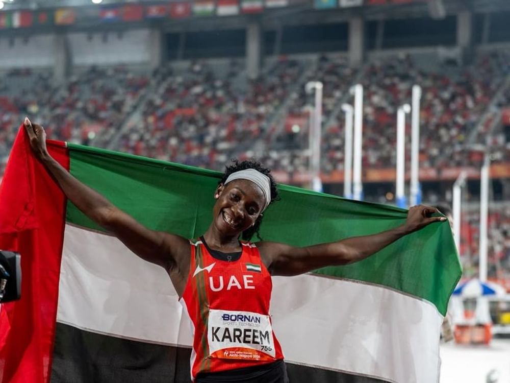الاتحاد العربي لألعاب القوى يشيد بإنجاز مريم كريم في دورة الألعاب الآسيوية