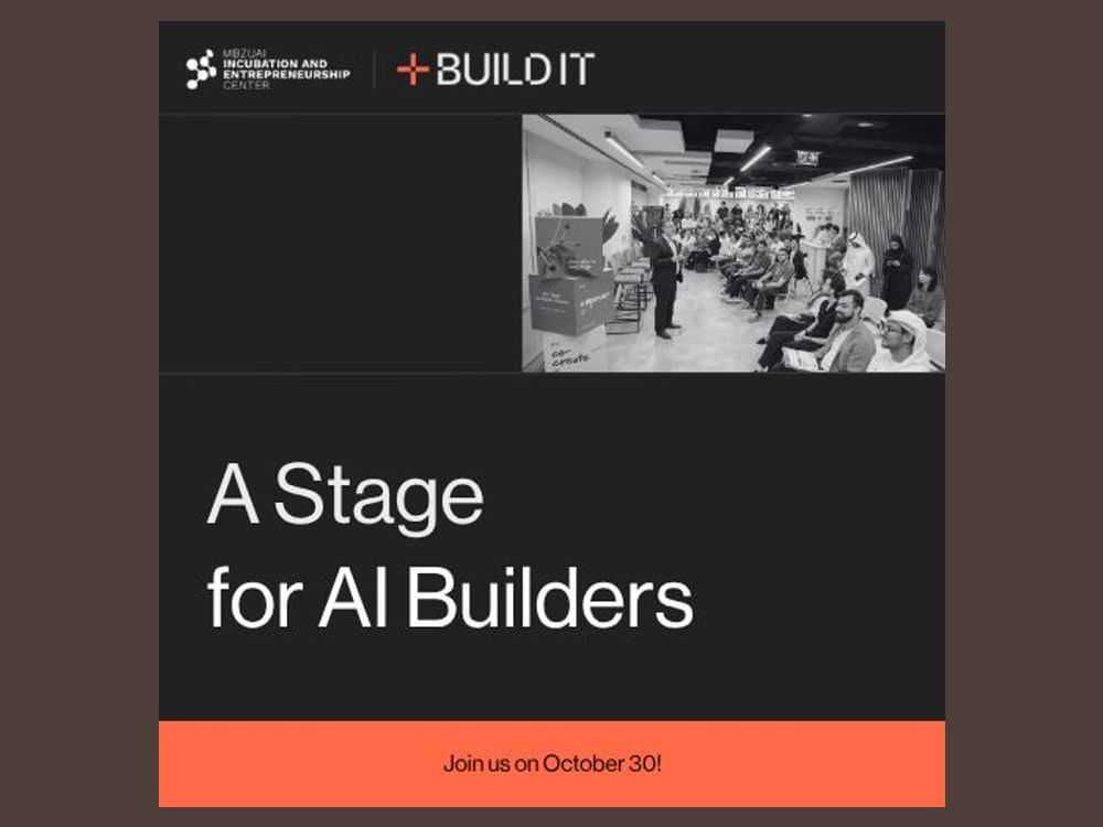 Le Centre d’incubation et d’entrepreneuriat de la MBZUAI lance le “Demo Day” dédié aux créateurs en intelligence artificielle à Abou Dhabi