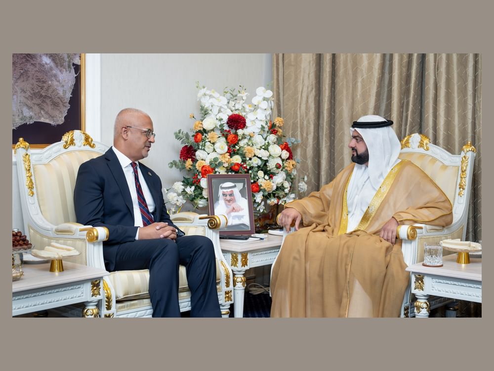 Fujairah Crown Prince receives ambassadors of Australia, Malaysia, China