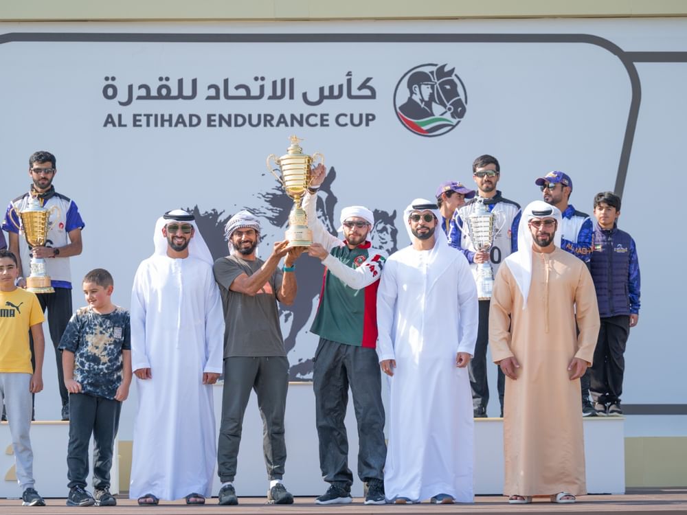 "إسطبلات الوثبة" تحصد لقب "عمالقة القدرة" في قرية بوذيب