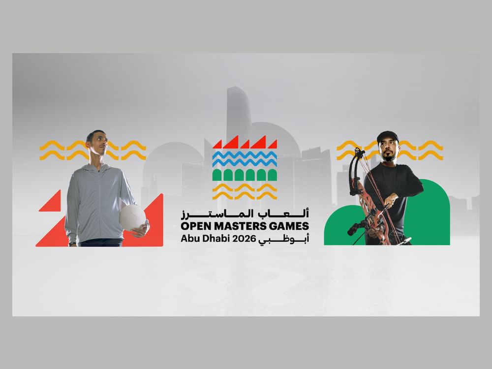 Supreme Organising Committee of Open Masters Games Abu Dhabi 2026 reveals official event logo