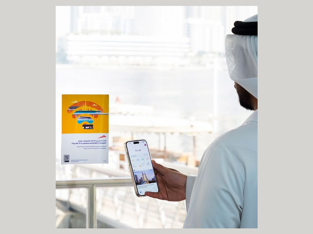 RTA oferece Wi-Fi gratuito em todas as 43 estações de ônibus e transporte marítimo em Dubai