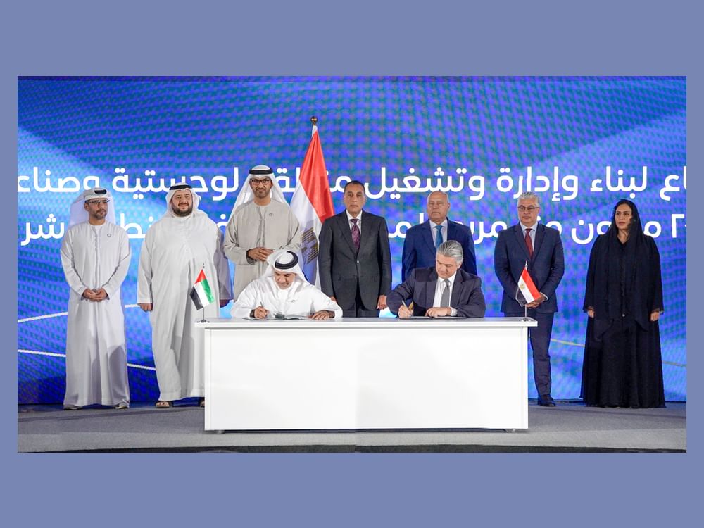 AD Ports Group, Egypt’s Suez Canal Economic Zone sign agreement to develop KEZAD East Port Said Zone