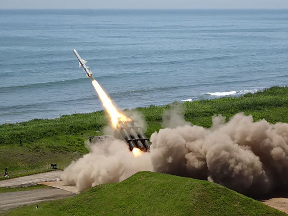 Japan conducts first missile test on its own territory