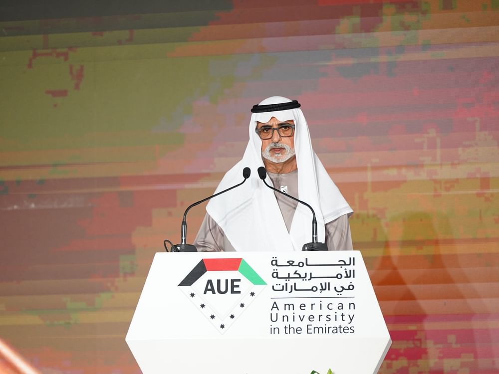 Nahyan bin Mubarak attends graduation ceremony of 14th cohort 'Guinness Batch' at AUE