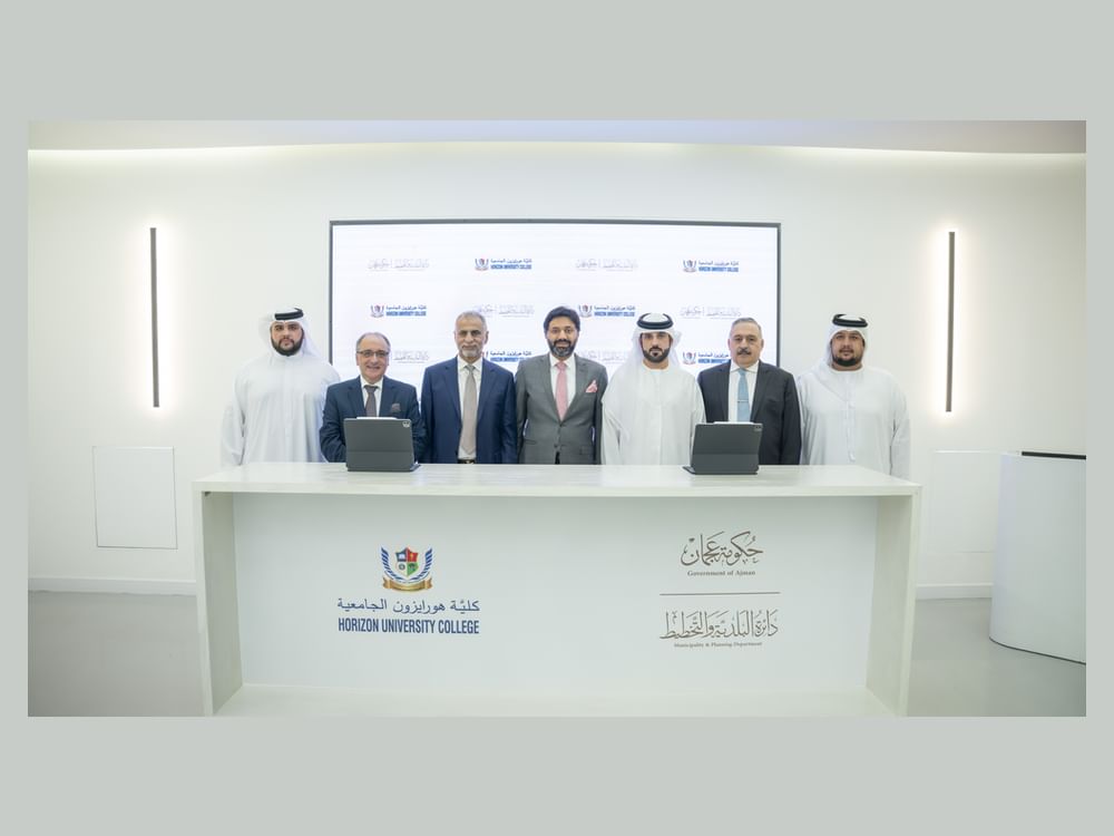 تعاون بين بلدية عجمان وكلية هورايزون الجامعية 
