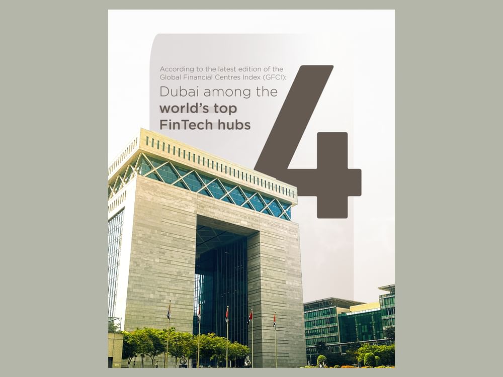 Dubai named one of world’s top four FinTech hubs, driven by DIFC’s initiatives